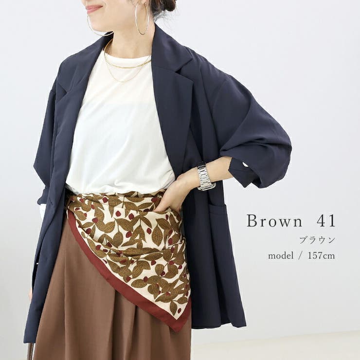 アソートプリント大判スカーフ | FUNNY COMPANY＋  | 詳細画像12 