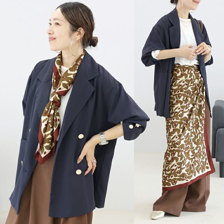 アソートプリント大判スカーフ | FUNNY COMPANY＋  | 詳細画像16 