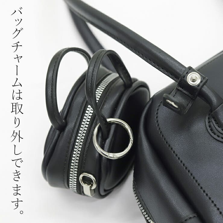 ミニバッグチャーム付ボストンバッグ  | FUNNY COMPANY＋  | 詳細画像20 