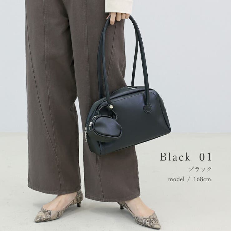 ミニバッグチャーム付ボストンバッグ  | FUNNY COMPANY＋  | 詳細画像14 