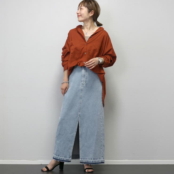 キャンブリックコットンバンドカラーシャツ | FUNNY COMPANY＋  | 詳細画像16 