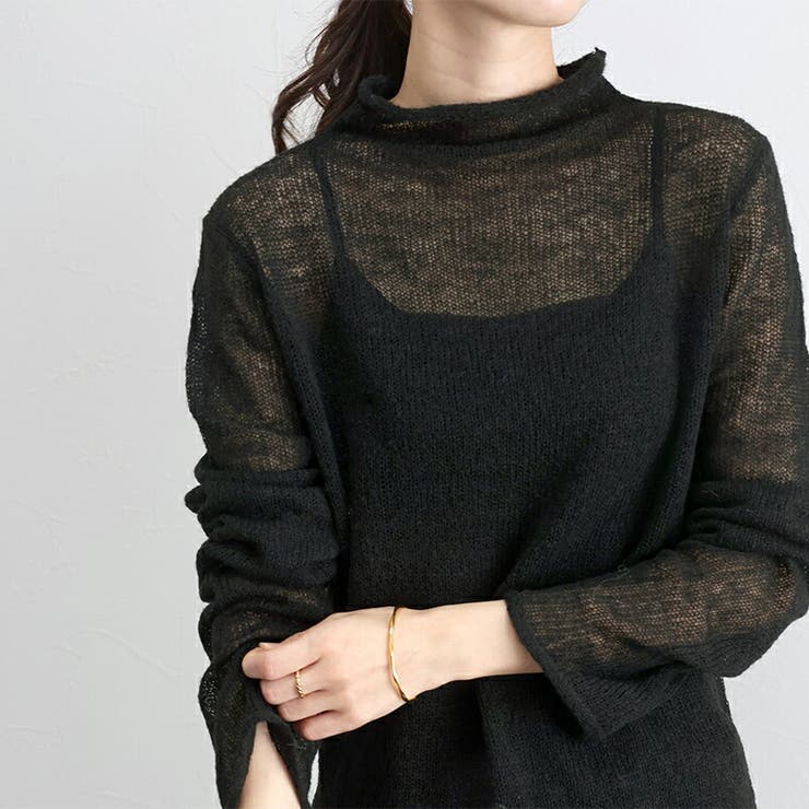 モヘアタッチオフタートルプルオーバー  | FUNNY COMPANY＋  | 詳細画像14 