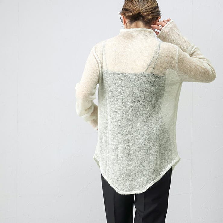 モヘアタッチオフタートルプルオーバー  | FUNNY COMPANY＋  | 詳細画像16 