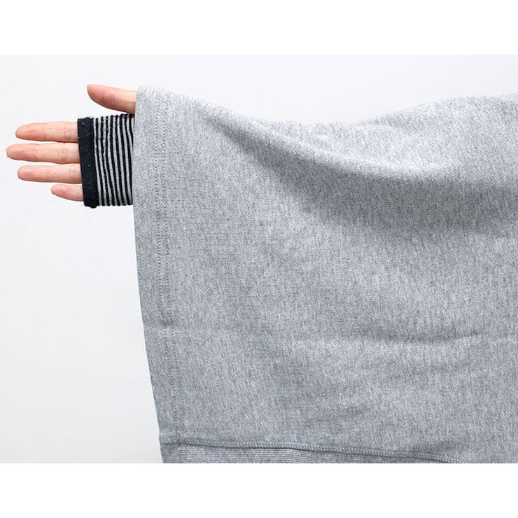 裏毛サイドリブVネックプルオーバー | FUNNY COMPANY＋  | 詳細画像20 