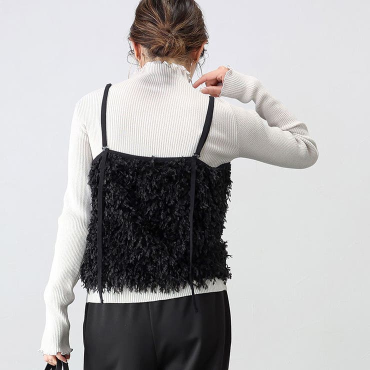 ハイネックメローメランジニットプルオーバー | FUNNY COMPANY＋  | 詳細画像16 