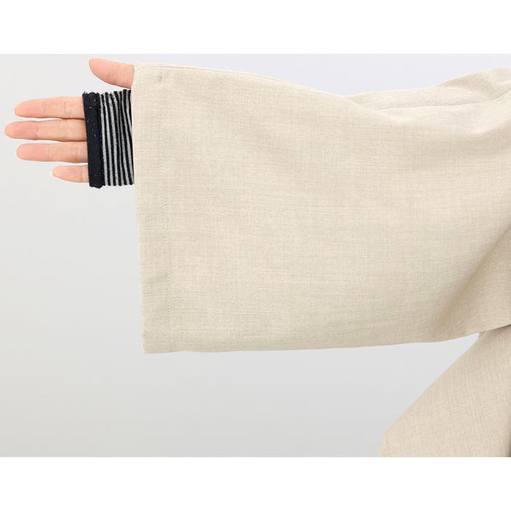 エステルツイルキーネックドロストオールインワン | FUNNY COMPANY＋  | 詳細画像20 