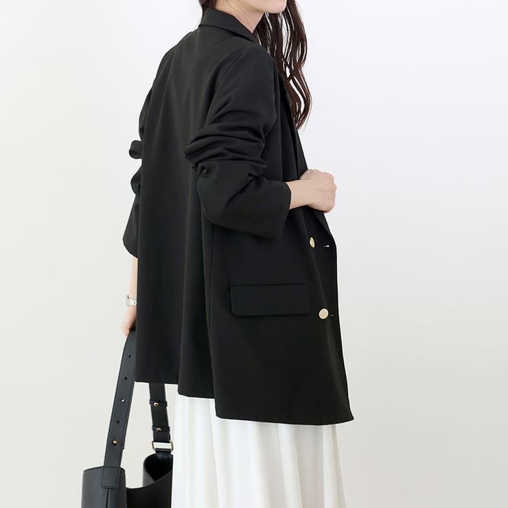 T/Rテーラードダブルジャケット | FUNNY COMPANY＋  | 詳細画像13 