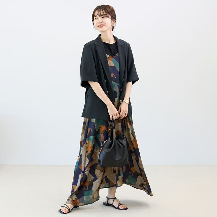 プリントシフォンキャミワンピース | FUNNY COMPANY＋  | 詳細画像13 