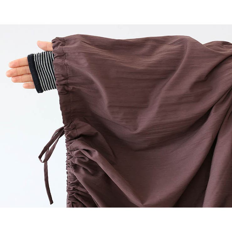 シワ加工裾ドロストギャザーブラウス | FUNNY COMPANY＋  | 詳細画像20 