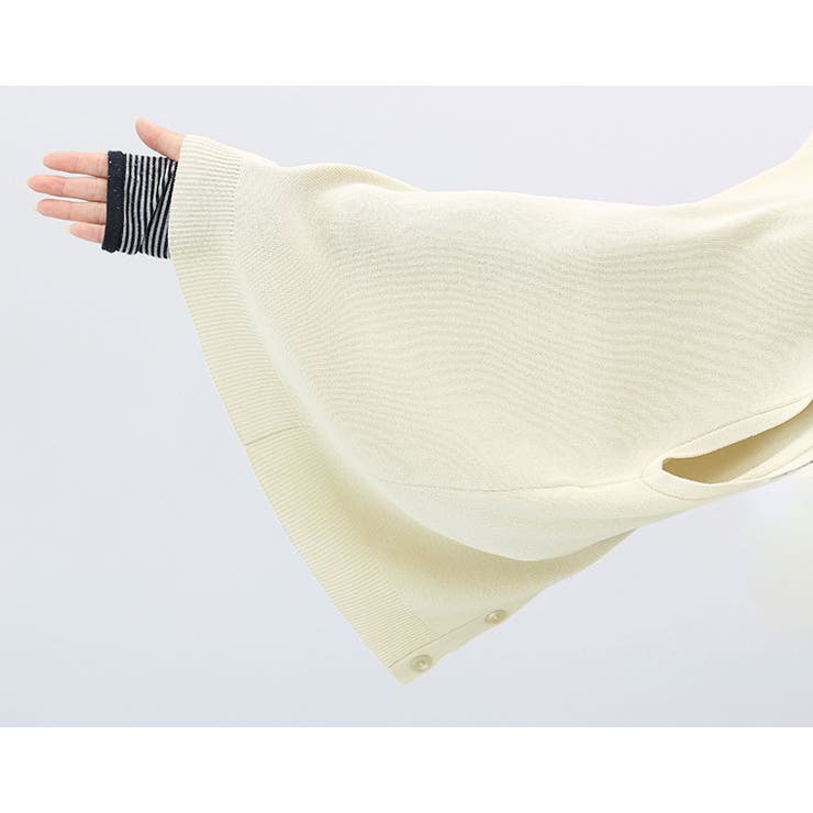 リネンライクVネックニットベスト | FUNNY COMPANY＋  | 詳細画像20 