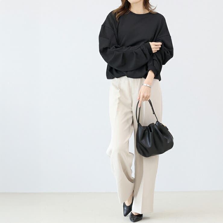 T/C裏毛袖タックバルーンプルオーバー | FUNNY COMPANY＋  | 詳細画像13 