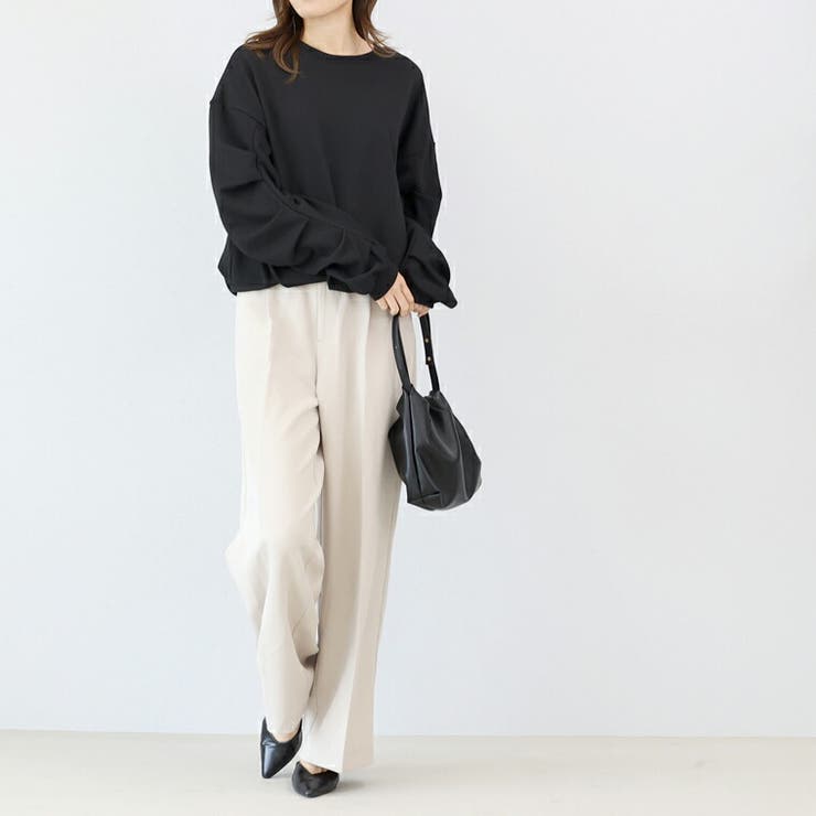 T/C裏毛袖タックバルーンプルオーバー | FUNNY COMPANY＋  | 詳細画像19 