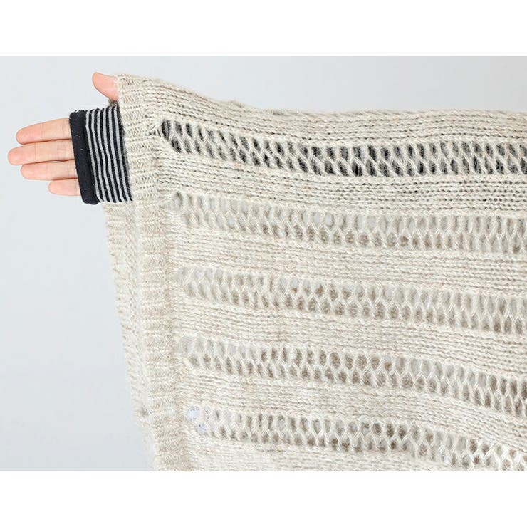 針抜きラメニットプルオーバー | FUNNY COMPANY＋  | 詳細画像20 