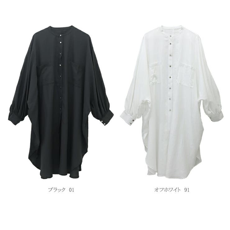 エステルジョーゼットバックギャザーワンピース | FUNNY COMPANY＋  | 詳細画像12 