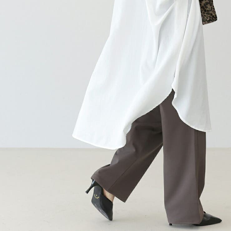 エステルジョーゼットバックギャザーワンピース | FUNNY COMPANY＋  | 詳細画像16 