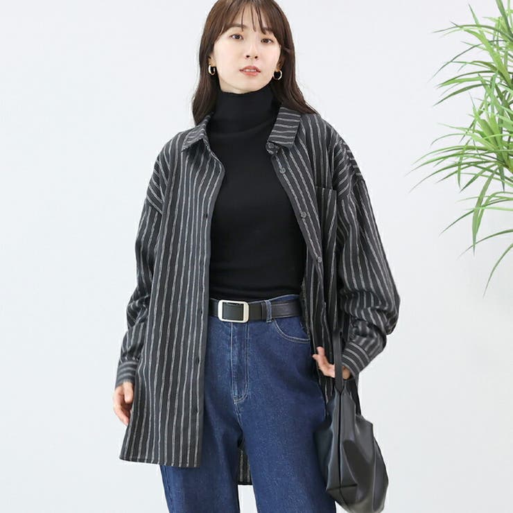 細リブハイネックニットプルオーバー | FUNNY COMPANY＋  | 詳細画像19 