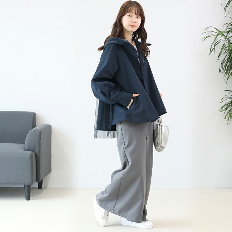 エステルツイルバックチュールマウンテンパーカー | FUNNY COMPANY＋  | 詳細画像18 