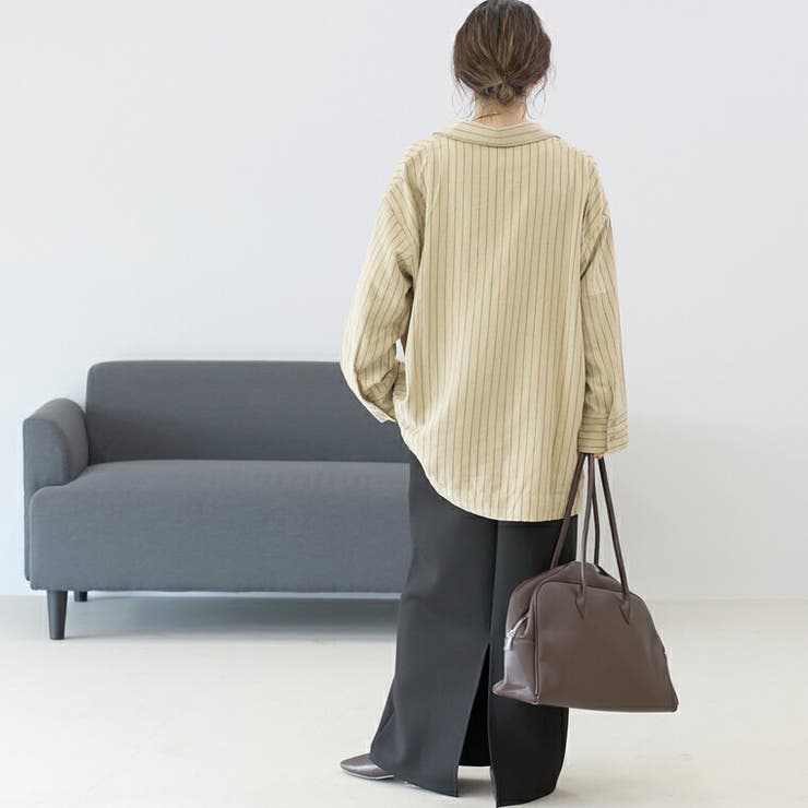 ダブルストライプスキッパーシャツ | FUNNY COMPANY＋  | 詳細画像18 