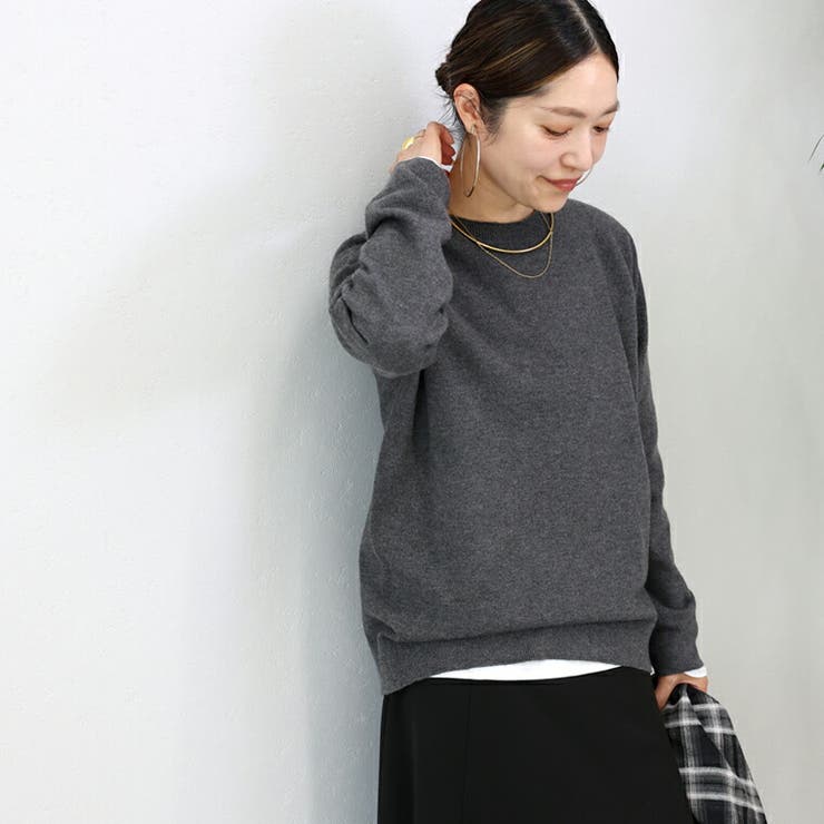 ホールガーメントクルーネックプルオーバー | FUNNY COMPANY＋  | 詳細画像10 