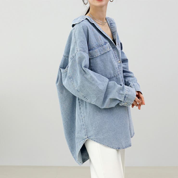 8ozデニムシャツ | FUNNY COMPANY＋  | 詳細画像16 