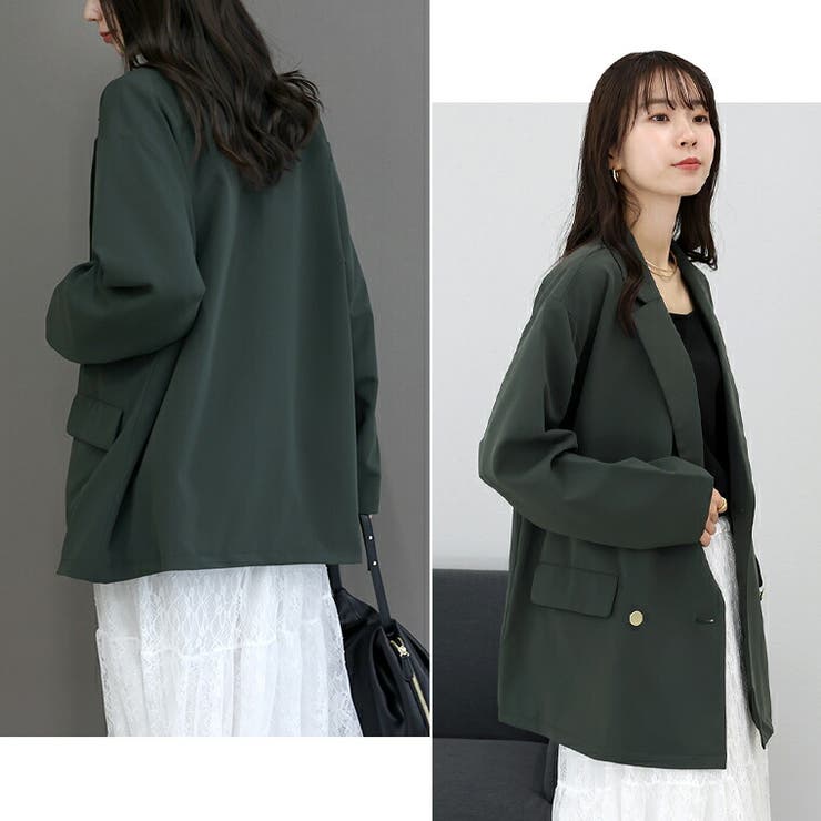 T/Rツイルダブルジャケット | FUNNY COMPANY＋  | 詳細画像17 