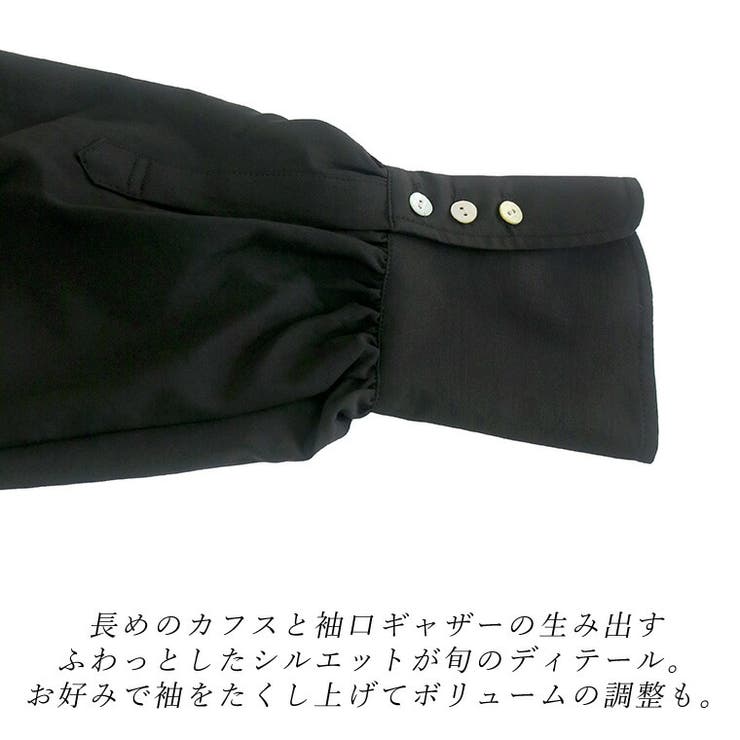 エステルローンピンタックシャツチュニック | FUNNY COMPANY＋  | 詳細画像19 