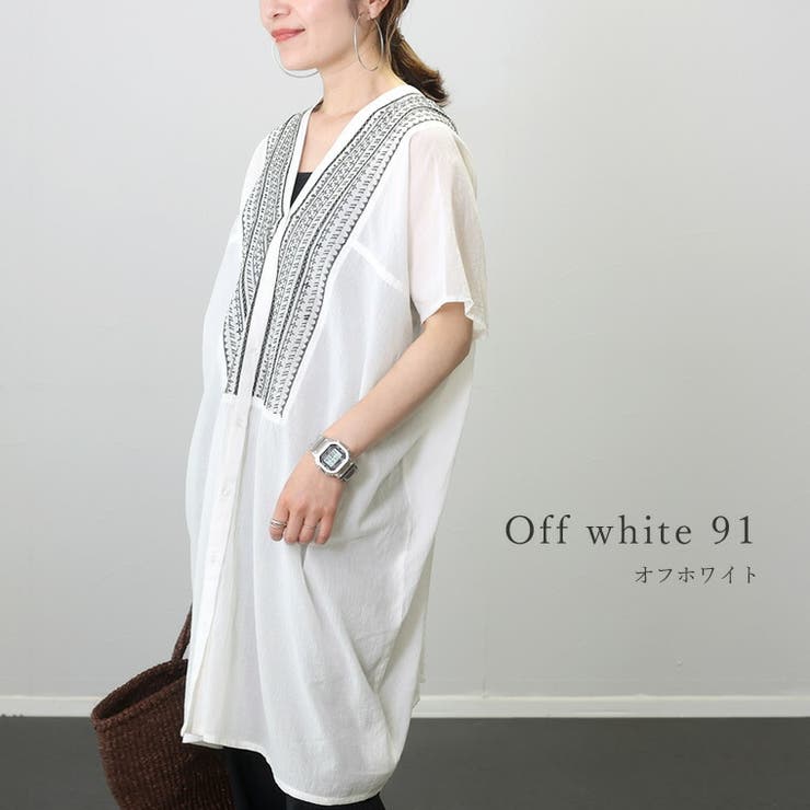 極美品】LAURA ASHLEY 刺繍入りノースリーブチュニック 麻 綿 春