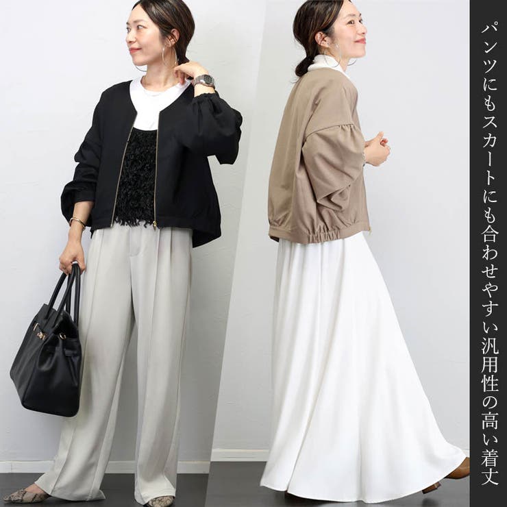 WZIPシアブルゾン[品番：OLOW0015613]｜RMAF NICE CLAUP / OLIVE
