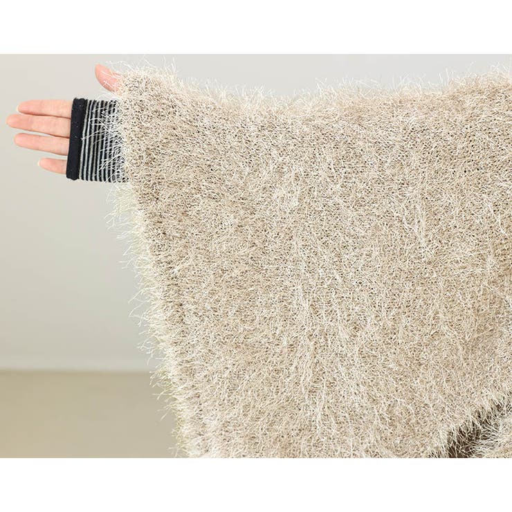 フェザーヤーンVネックニットベスト | FUNNY COMPANY＋  | 詳細画像20 