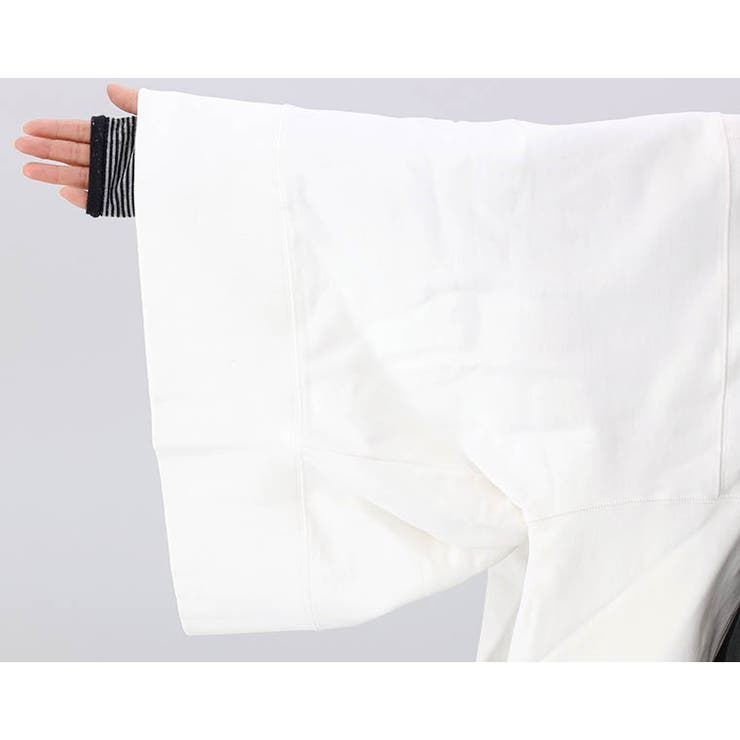 綿スウェットノーカラーハーフジッププルオーバー | FUNNY COMPANY＋  | 詳細画像20 