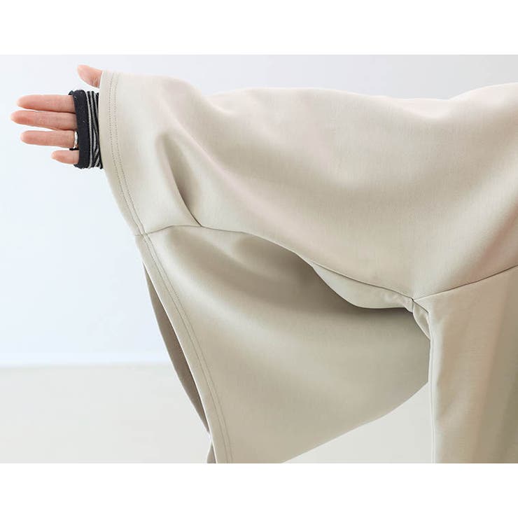 ダンボールバックファスナー袖タックプルオーバー | FUNNY COMPANY＋  | 詳細画像20 