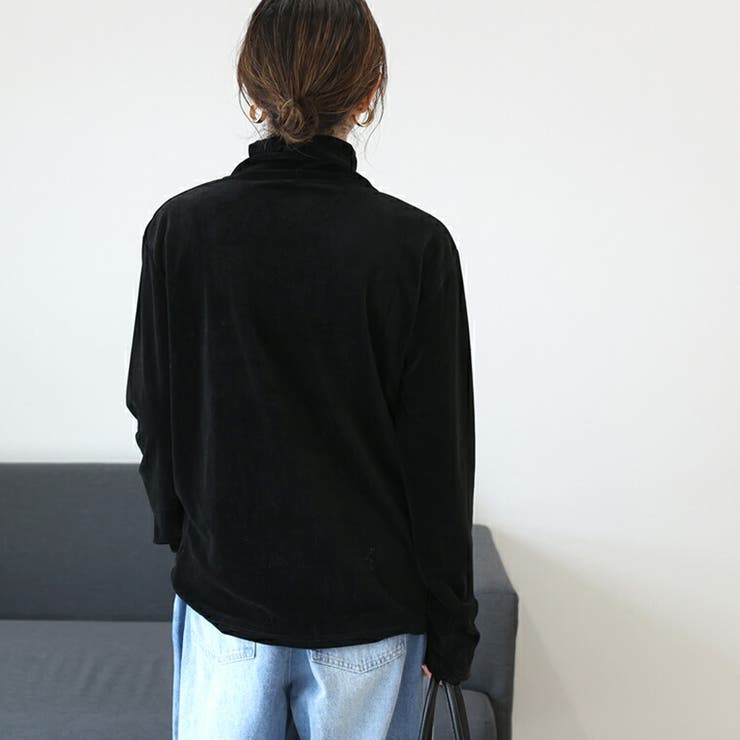 シアーベロアタートルプルオーバー | FUNNY COMPANY＋  | 詳細画像14 