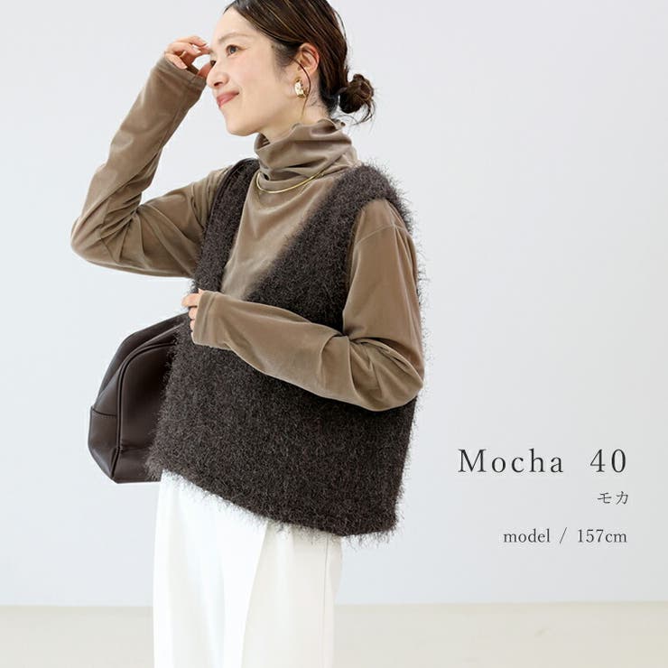 シアーベロアタートルプルオーバー | FUNNY COMPANY＋  | 詳細画像18 