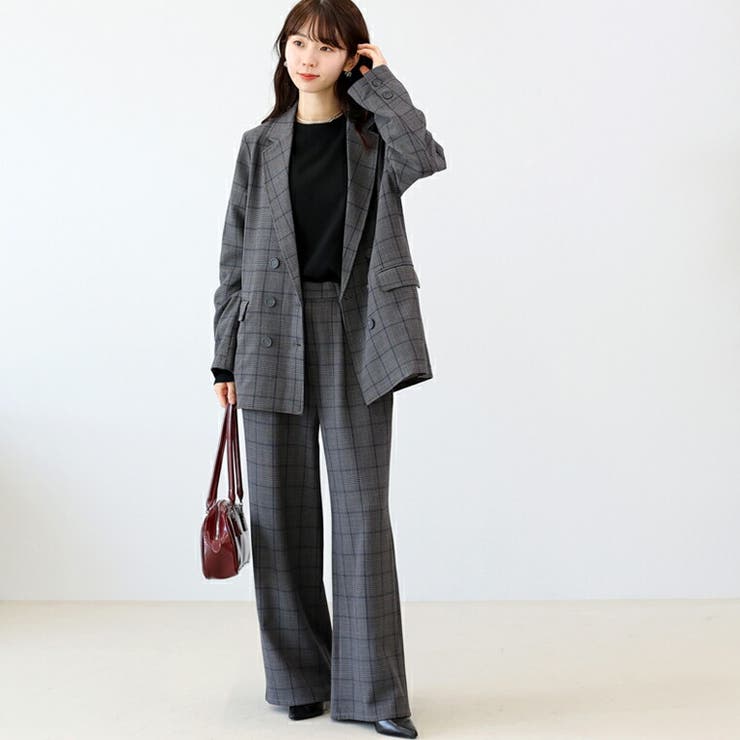 先染めチェックテーラードジャケット | FUNNY COMPANY+  | 詳細画像15