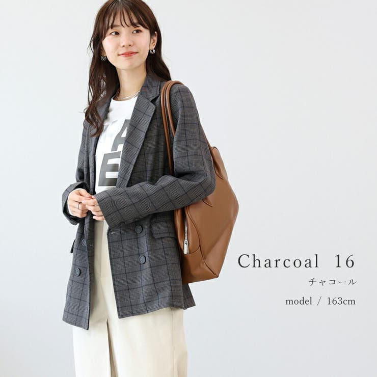 先染めチェックテーラードジャケット | FUNNY COMPANY+  | 詳細画像18