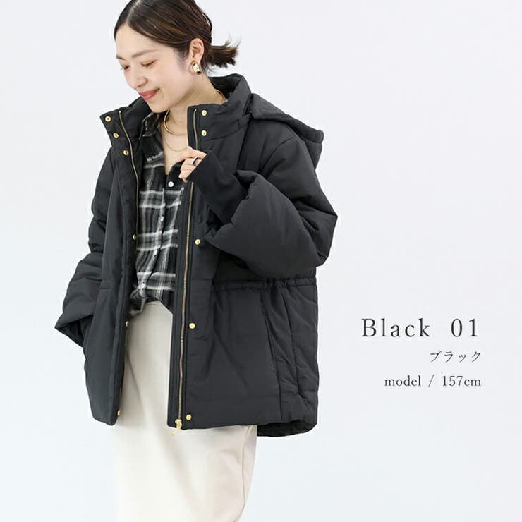 ドロスト中綿パデットコート | FUNNY COMPANY＋  | 詳細画像18 