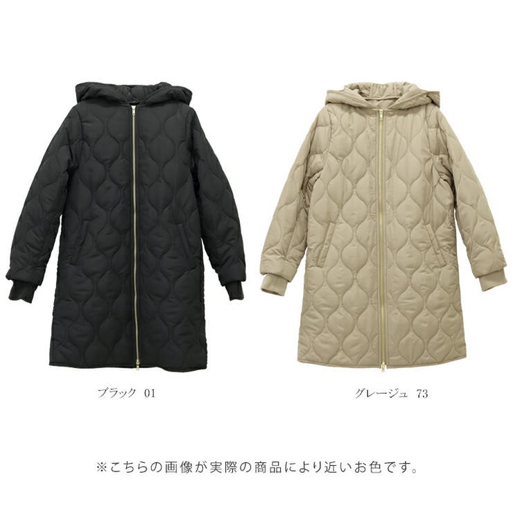 ファーライナー付マルチWAYキルティングコート | FUNNY COMPANY＋  | 詳細画像17 