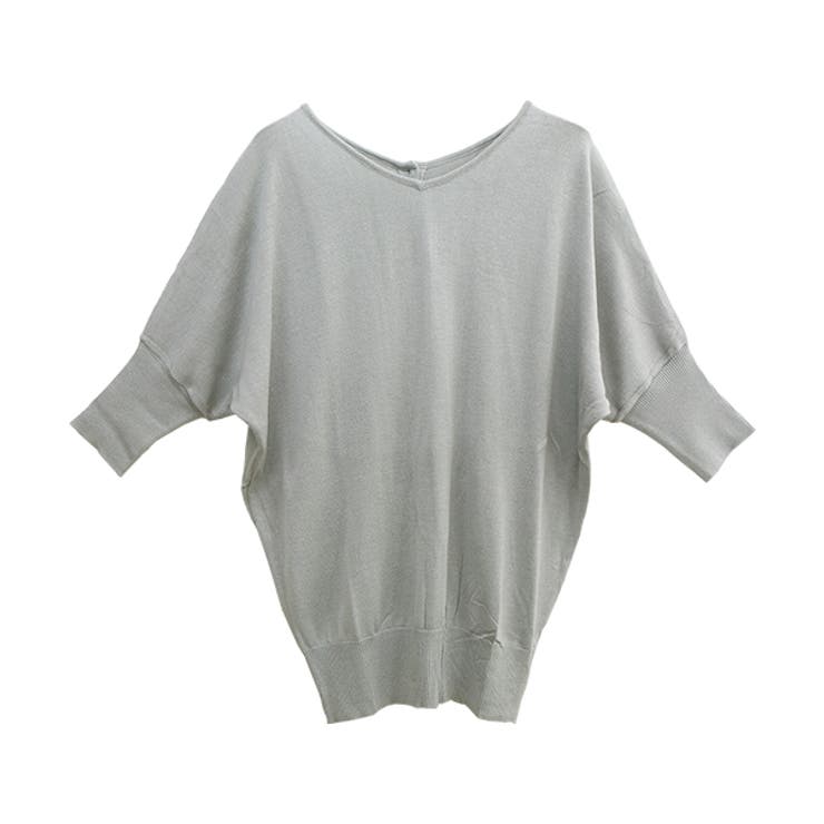 新品タグ付♡　2WAY ラグラン Back V プルオーバー　ニット GeeRA｜【U.S. POLO ASSN.】 Vネックニットプルオーバー