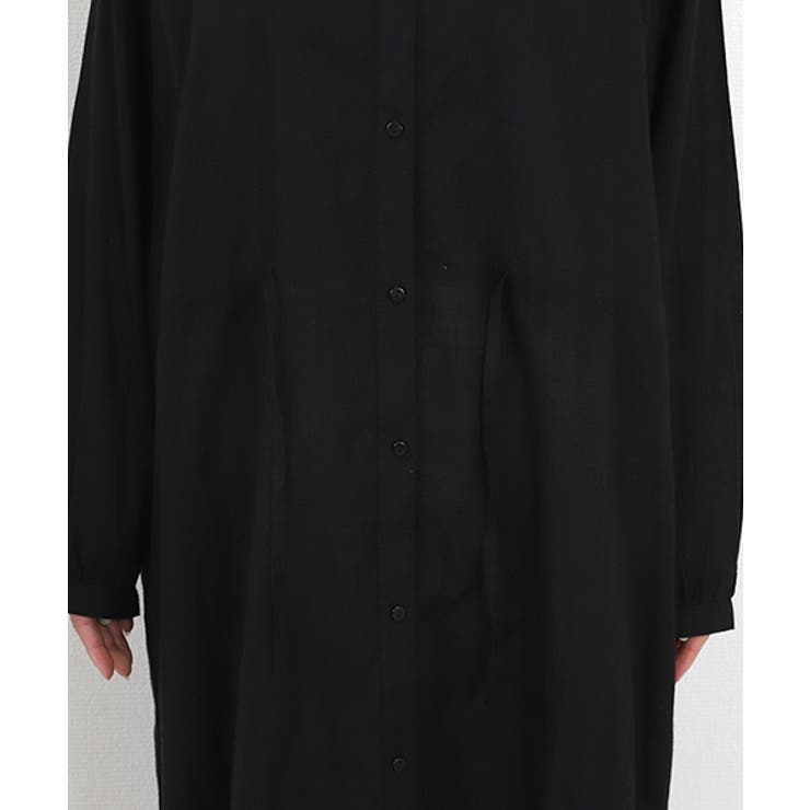 コットンスラブドロスト前開きワンピース | FUNNY COMPANY＋  | 詳細画像22 