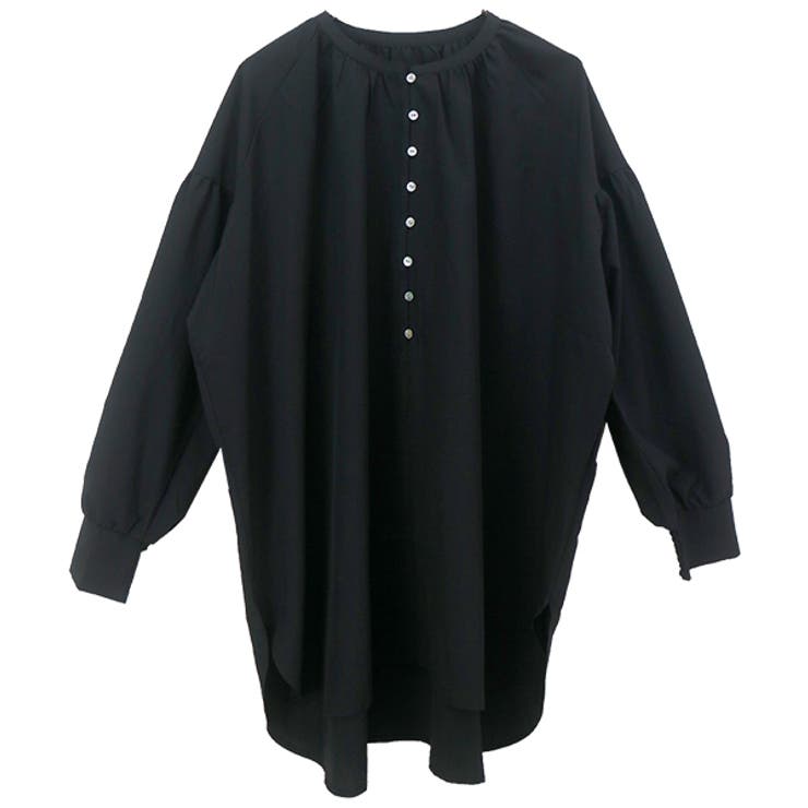 エステルローン袖シャーリングブラウス | FUNNY COMPANY＋  | 詳細画像24 