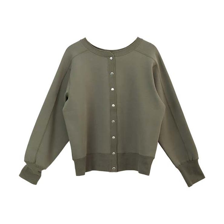 ダンボールドットボタン2WAYカーディガン | FUNNY COMPANY＋  | 詳細画像25 