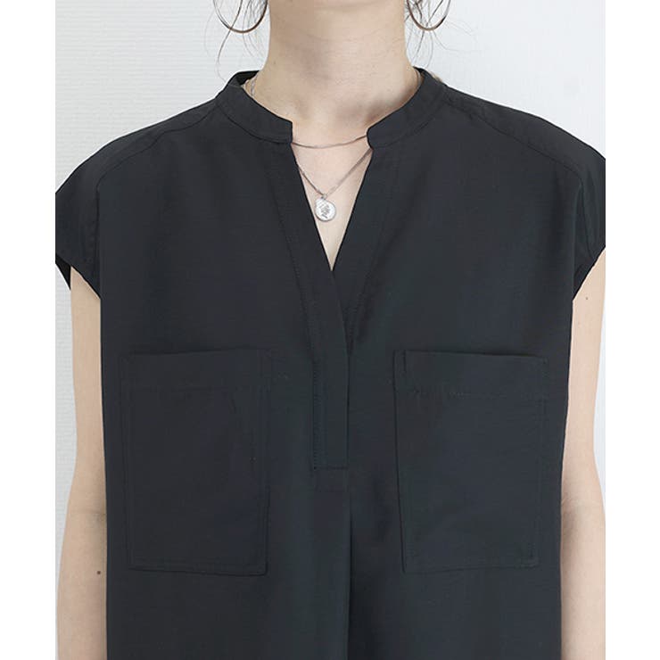 両ポケフレンチスキッパーブラウス | FUNNY COMPANY＋  | 詳細画像20 