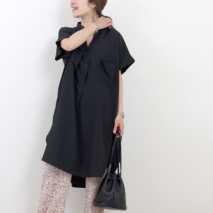 ジョーゼット両ポケスキッパーワンピース | FUNNY COMPANY＋  | 詳細画像16 