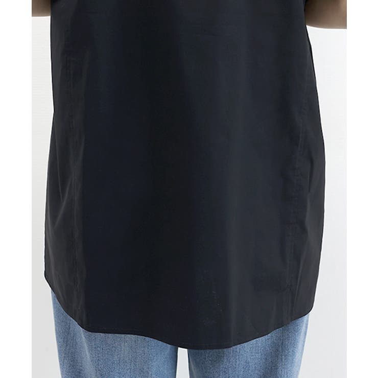 バンドカラースクエアシャツブラウス | FUNNY COMPANY＋  | 詳細画像24 