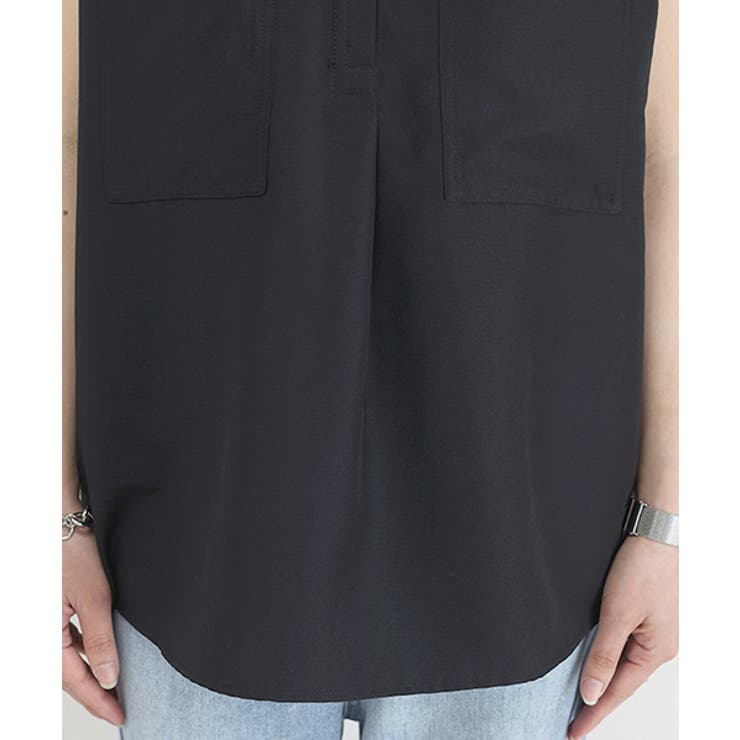 両ポケフレンチスキッパーブラウス | FUNNY COMPANY＋  | 詳細画像21 