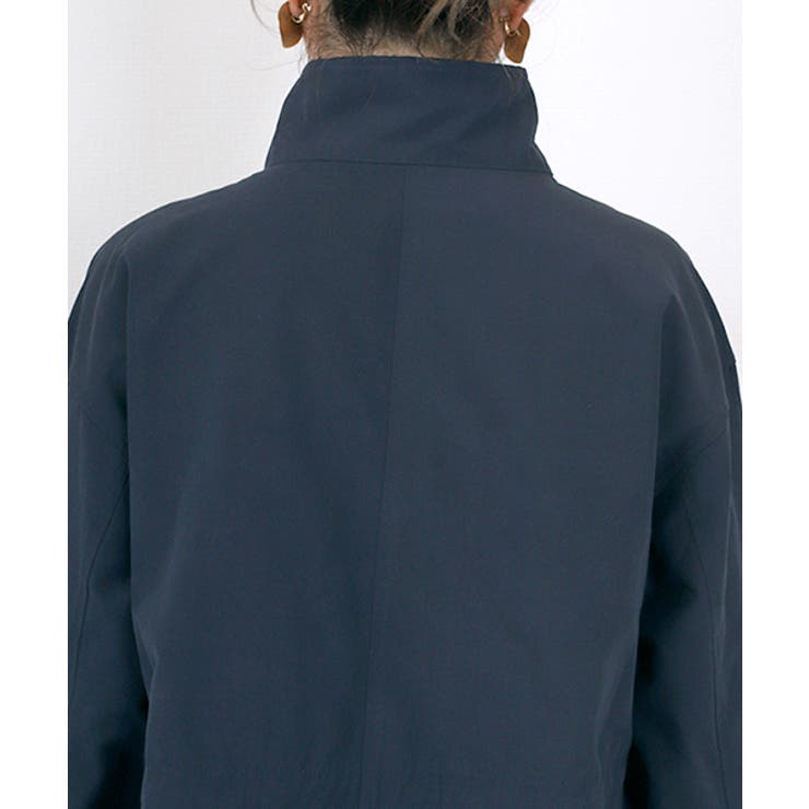 スタンドカラーT/Cピーチサイドボタンマウンテンパーカー | FUNNY COMPANY＋  | 詳細画像24 