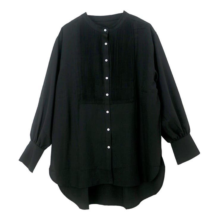 エステルローンピンタックシャツチュニック | FUNNY COMPANY＋  | 詳細画像25 