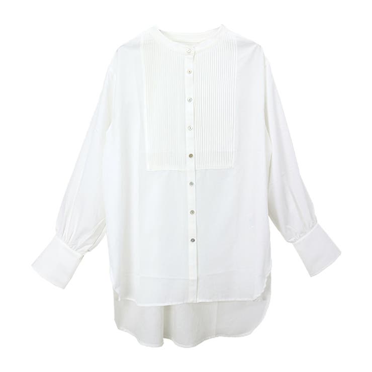 エステルローンピンタックシャツチュニック | FUNNY COMPANY＋  | 詳細画像27 