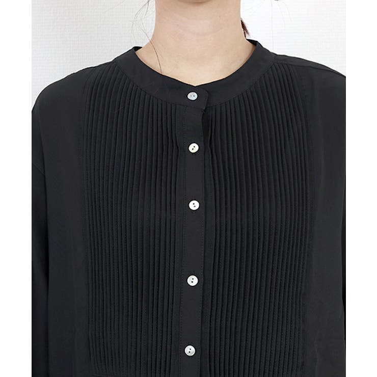 エステルローンピンタックシャツチュニック | FUNNY COMPANY＋  | 詳細画像21 