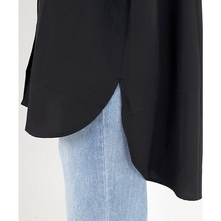 エステルローンピンタックシャツチュニック | FUNNY COMPANY＋  | 詳細画像23 